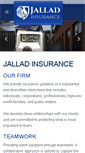 Mobile Screenshot of jalladinsurance.com